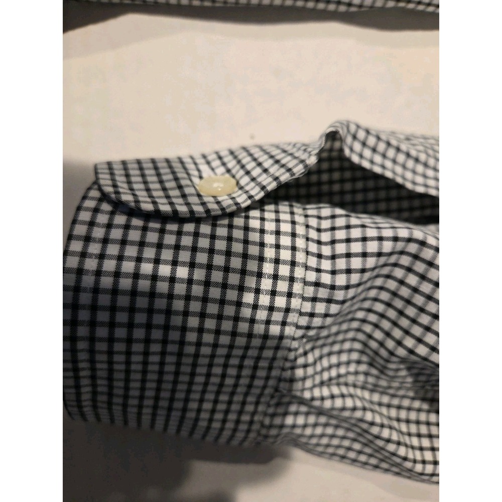 Men's‎ XL Polo Ralph Lauren Button Down Blue Checkered Shirt Long Sleeve Preppy - Picture 4 of 6